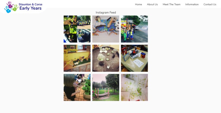 Staunton and Corse Early Years